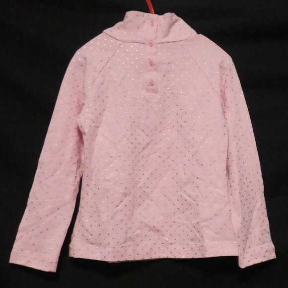 TANGERINE | size 5 | Pink Long Sleeve Shirt With Sparkling Gold Stars | NWOT - Picture 9 of 15